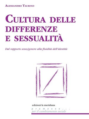 cover image of Cultura delle differenze e sessualità